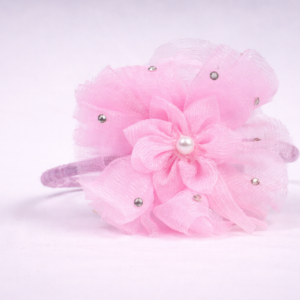 Rewa Stylish Hair Band Set | Handmade Net Fabric Hair Accessories for Women & Girls