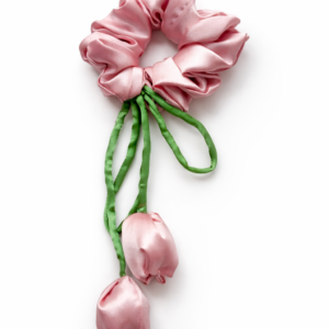 Tulip Hair Rubber Bands – Soft, Strong & Stretchable Hair Ties for Girls, Women & Kids