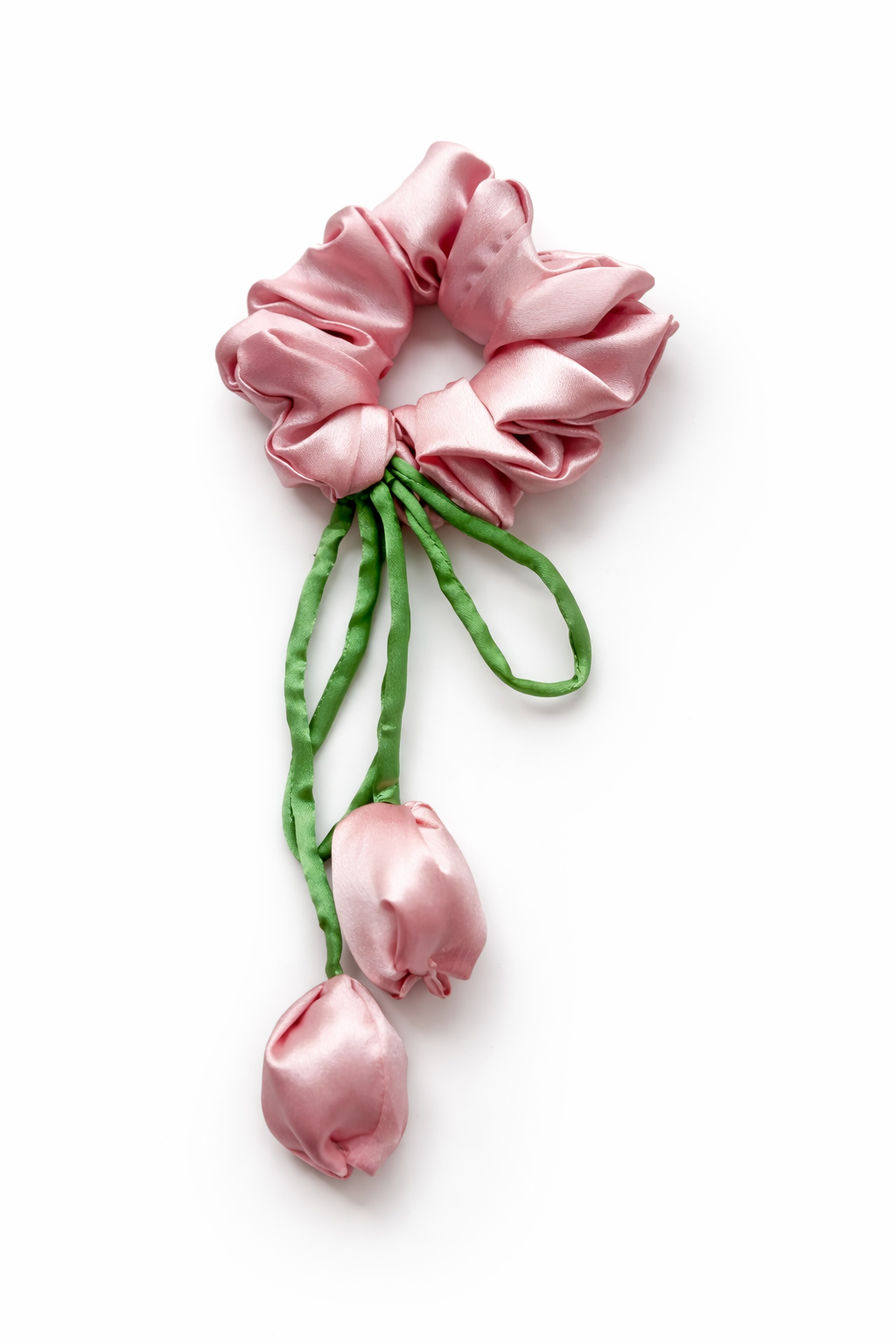 Tulip Hair Rubber Bands – Soft, Strong & Stretchable Hair Ties for Girls, Women & Kids